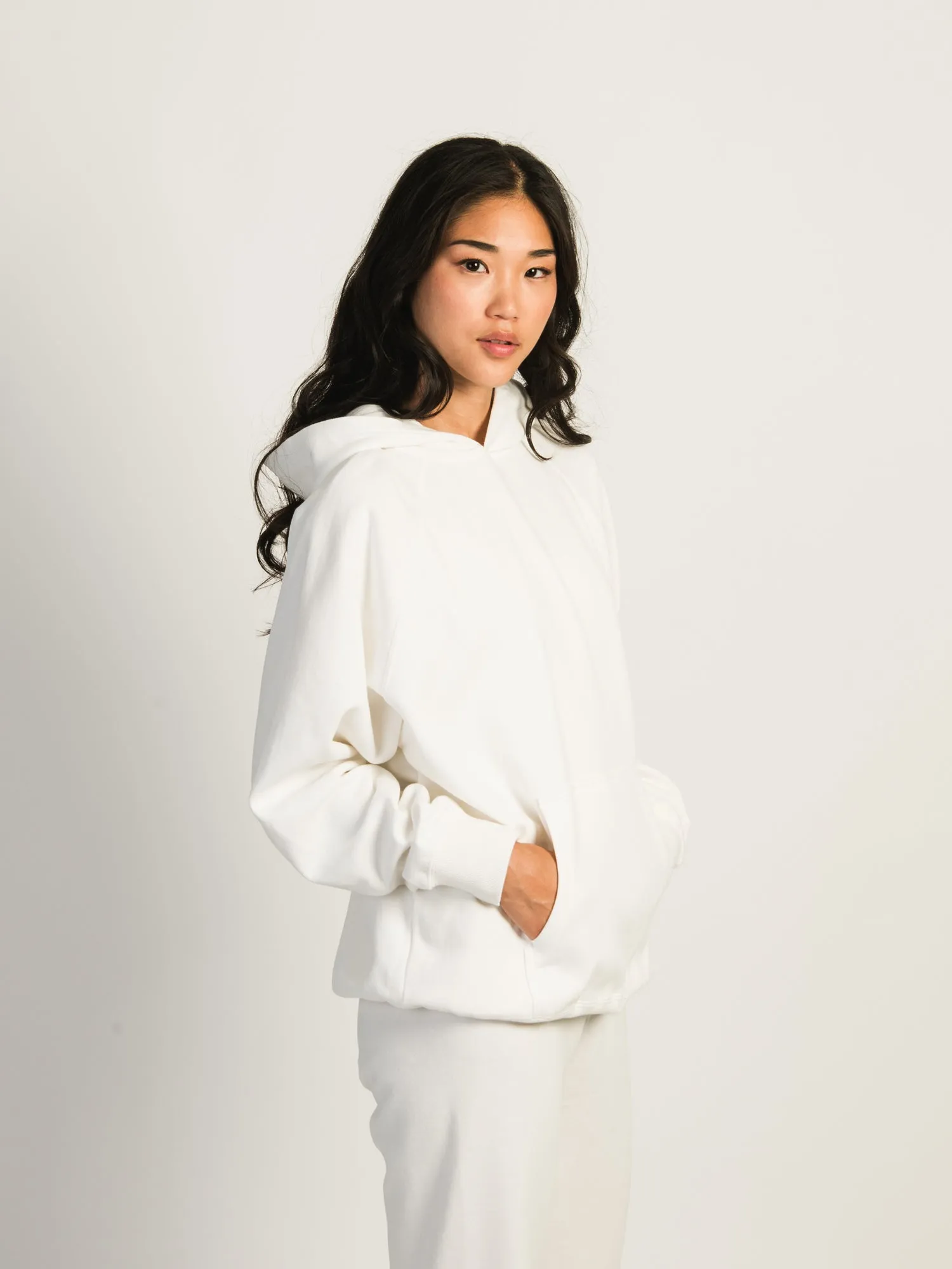HARLOW CLOUD HOODIE- OFF WHITE sold by Harlow product image thumbnail 3