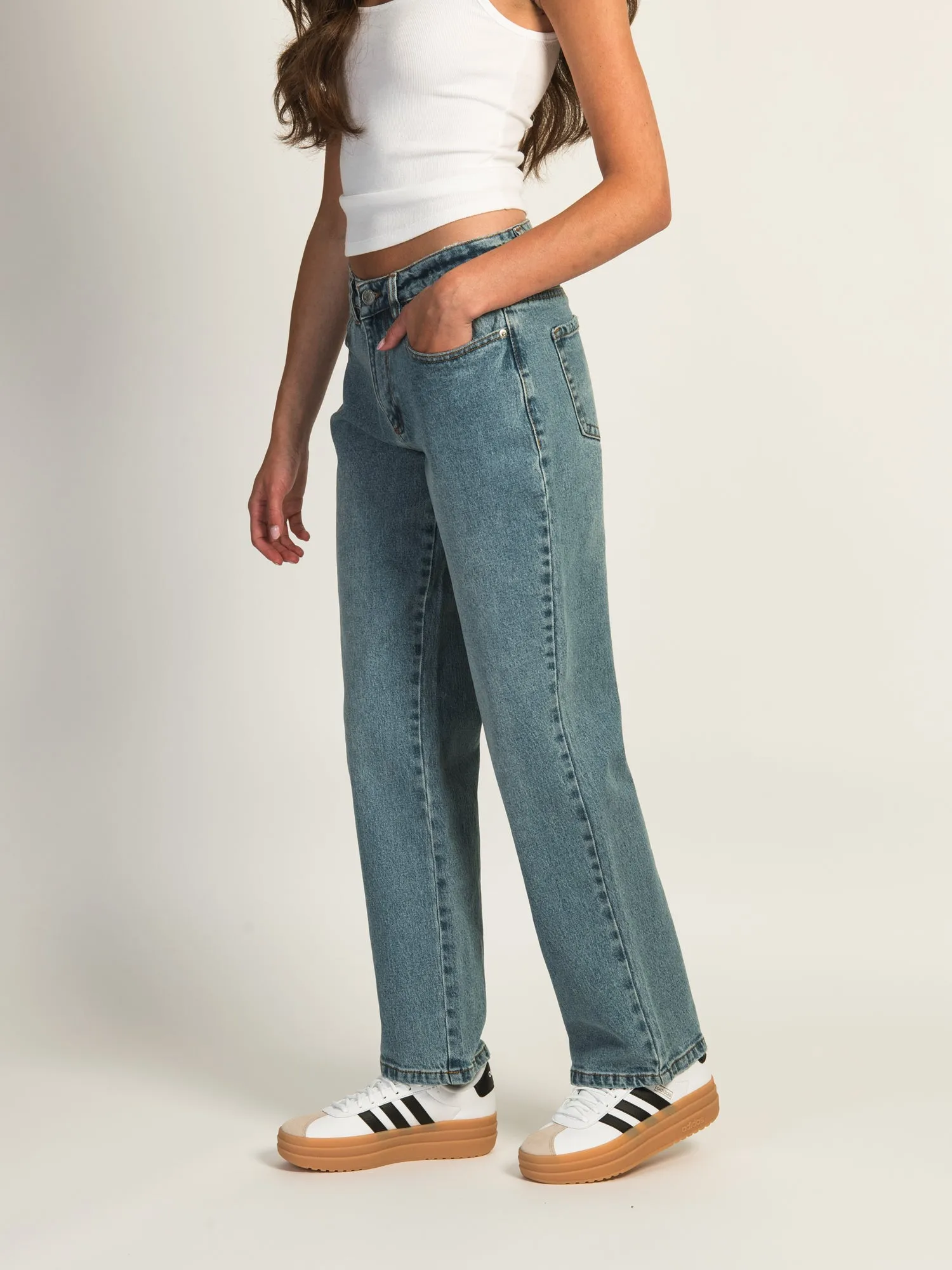 HARLOW BAGGY JEAN - MID WASH sold by Harlow product image thumbnail 3