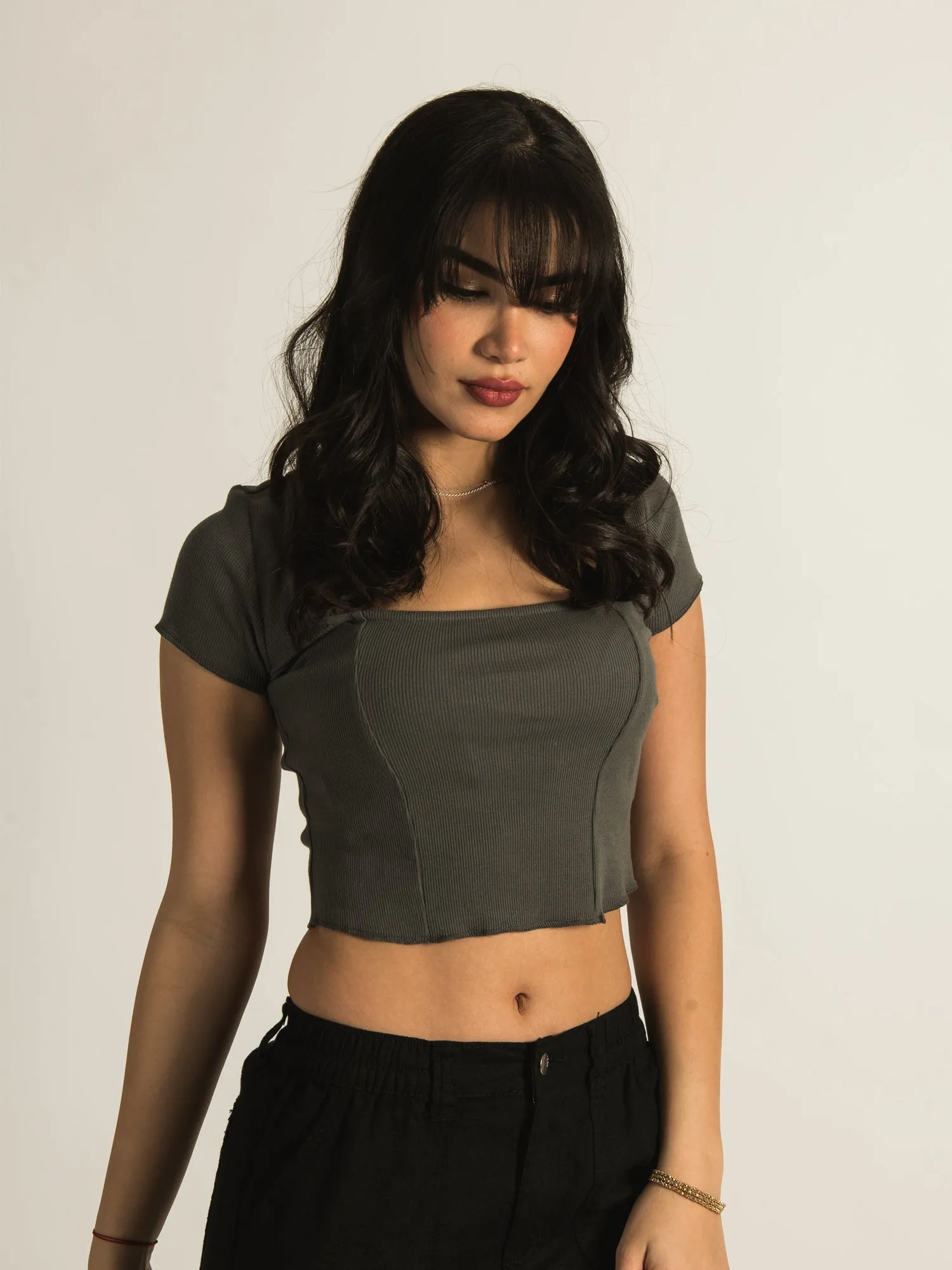 HARLOW SQUARE NECK T-SHIRT sold by Harlow product image thumbnail 4