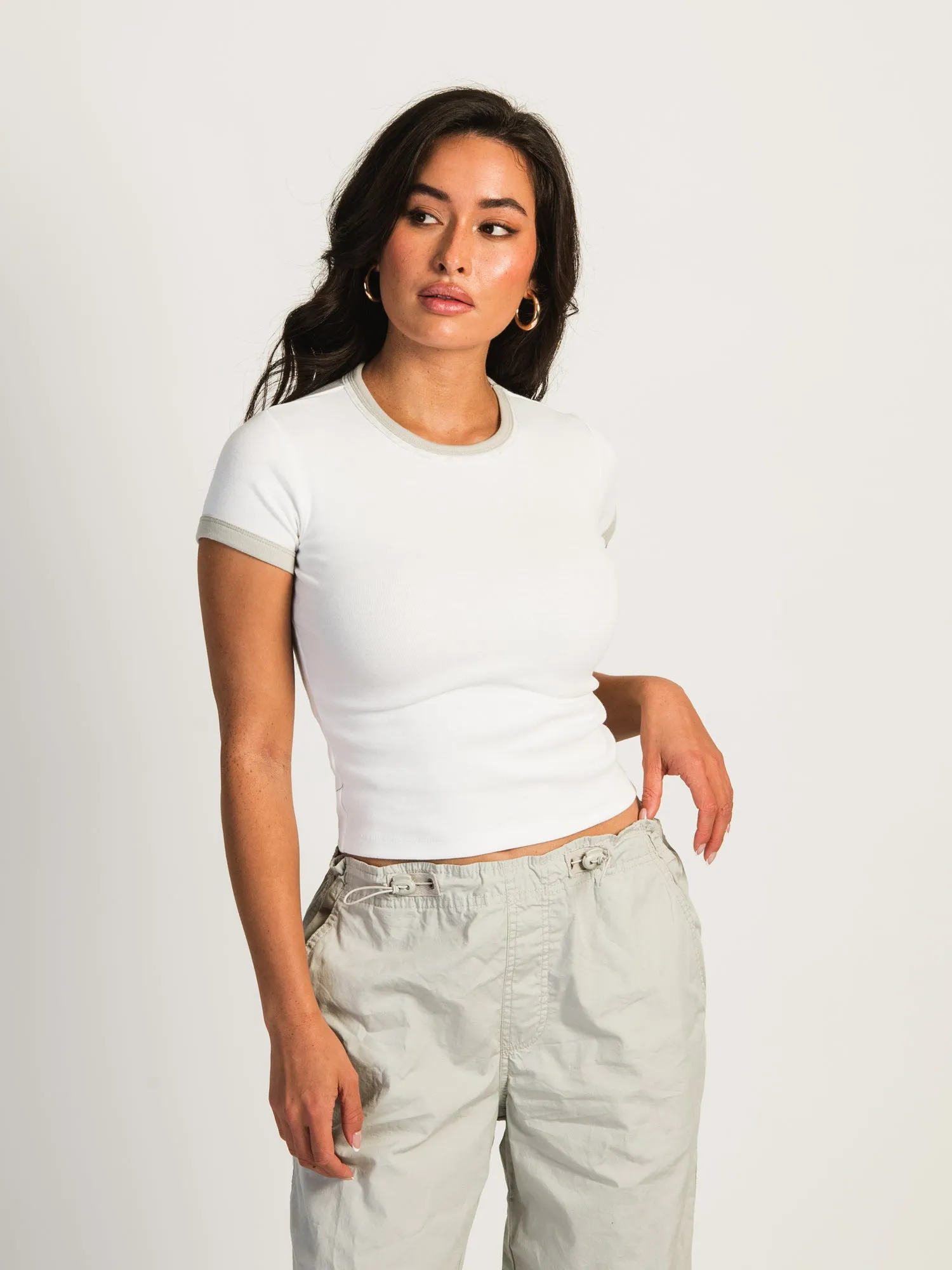 HARLOW ALEX TEE - WHITE sold by Harlow product image thumbnail 2