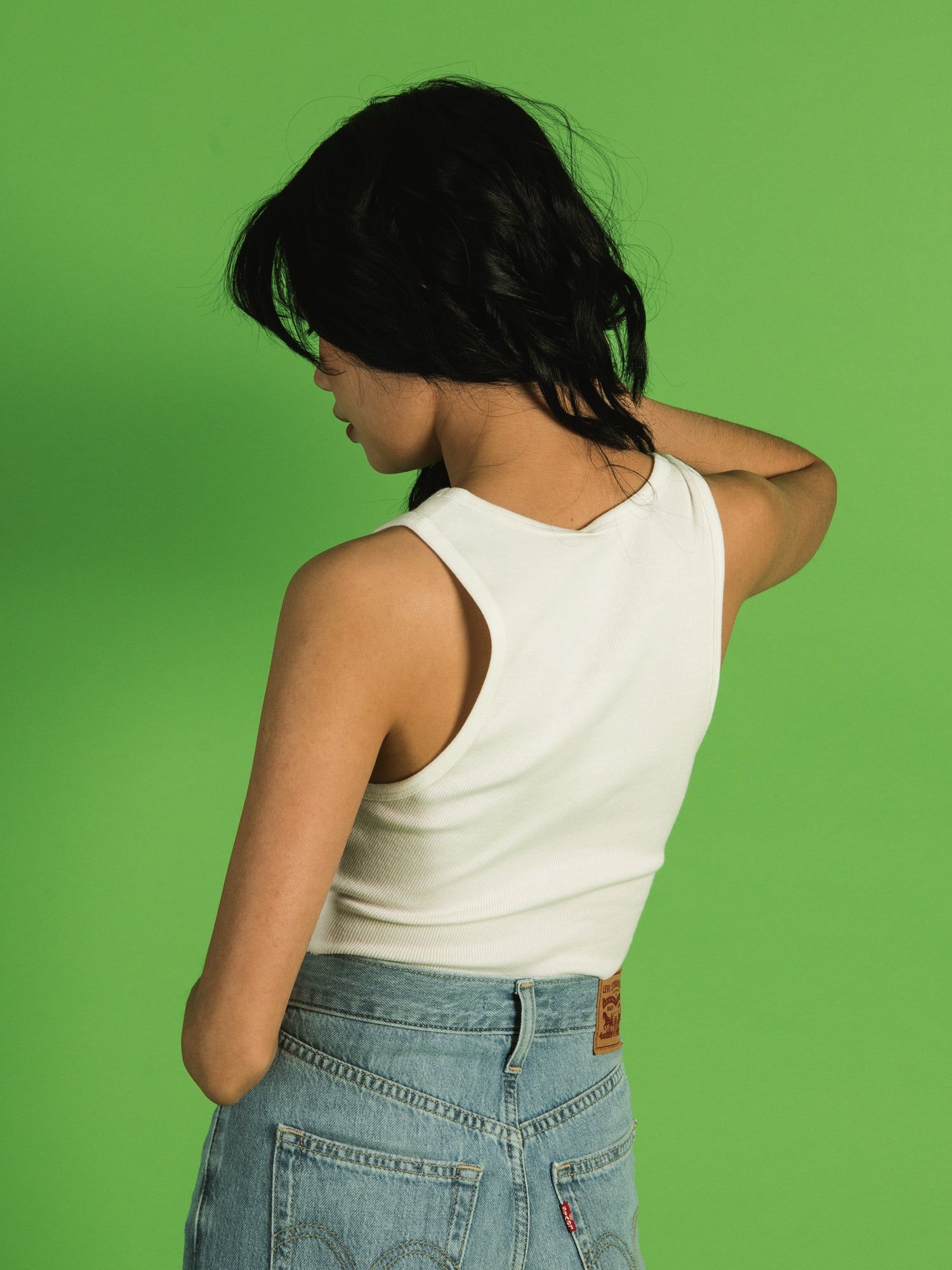 HARLOW HIGH NECK GRAPHIC TANK TOP sold by Harlow product image thumbnail 3