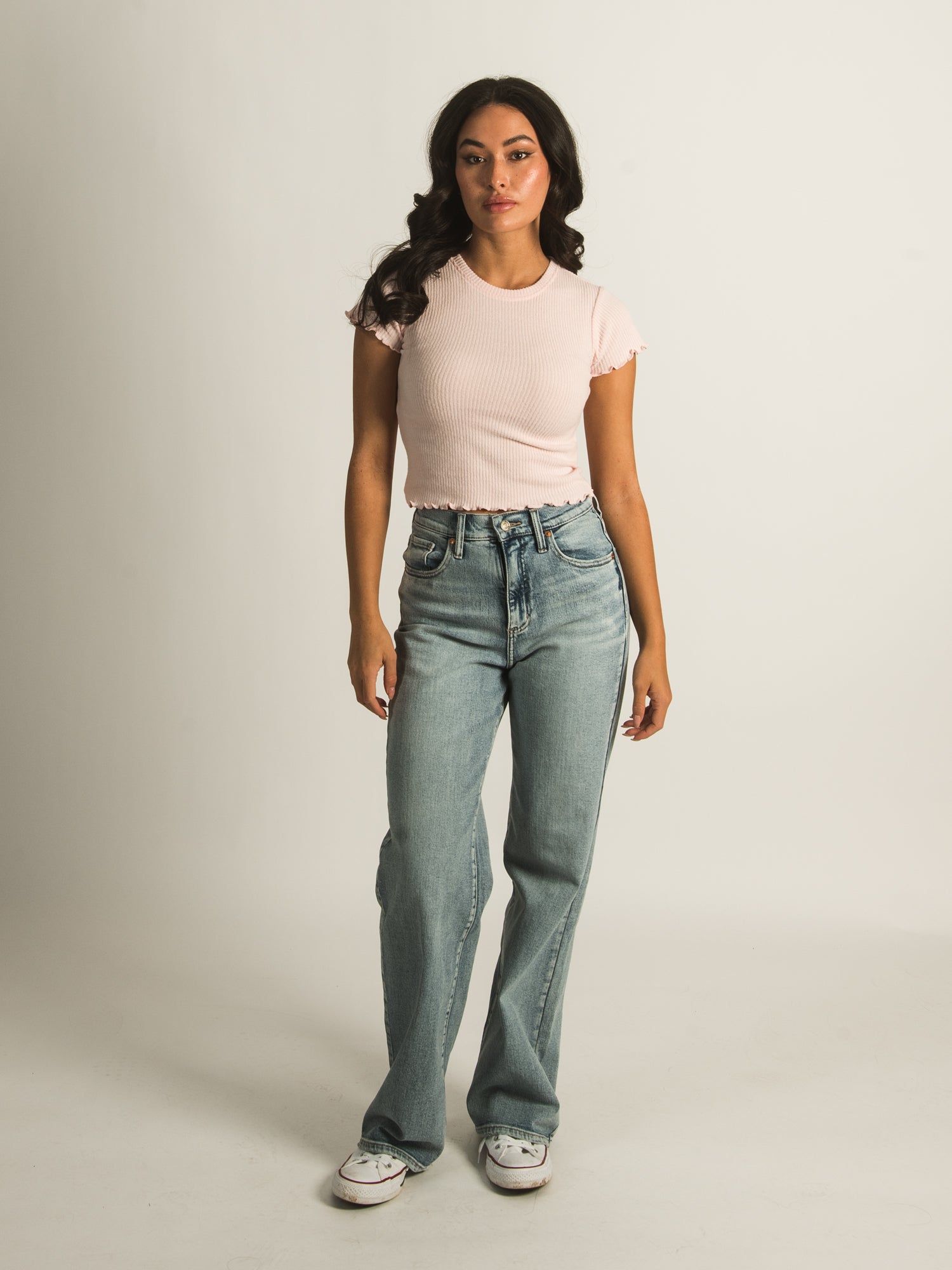 HARLOW ALLIE RIBBED TEE sold by Harlow product image thumbnail 2