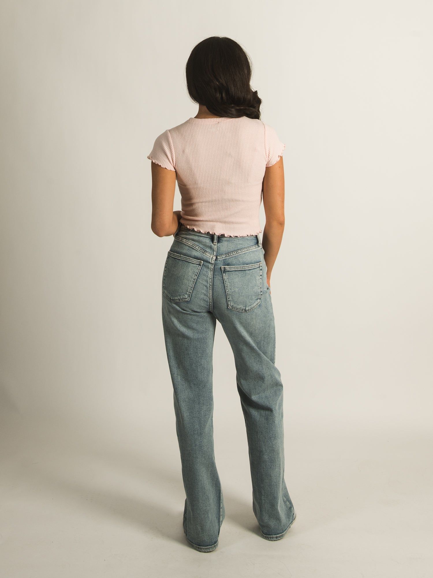 HARLOW ALLIE RIBBED TEE sold by Harlow product image thumbnail 3