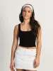 HARLOW LUCIE TANK TOP - BLACK sold by Harlow