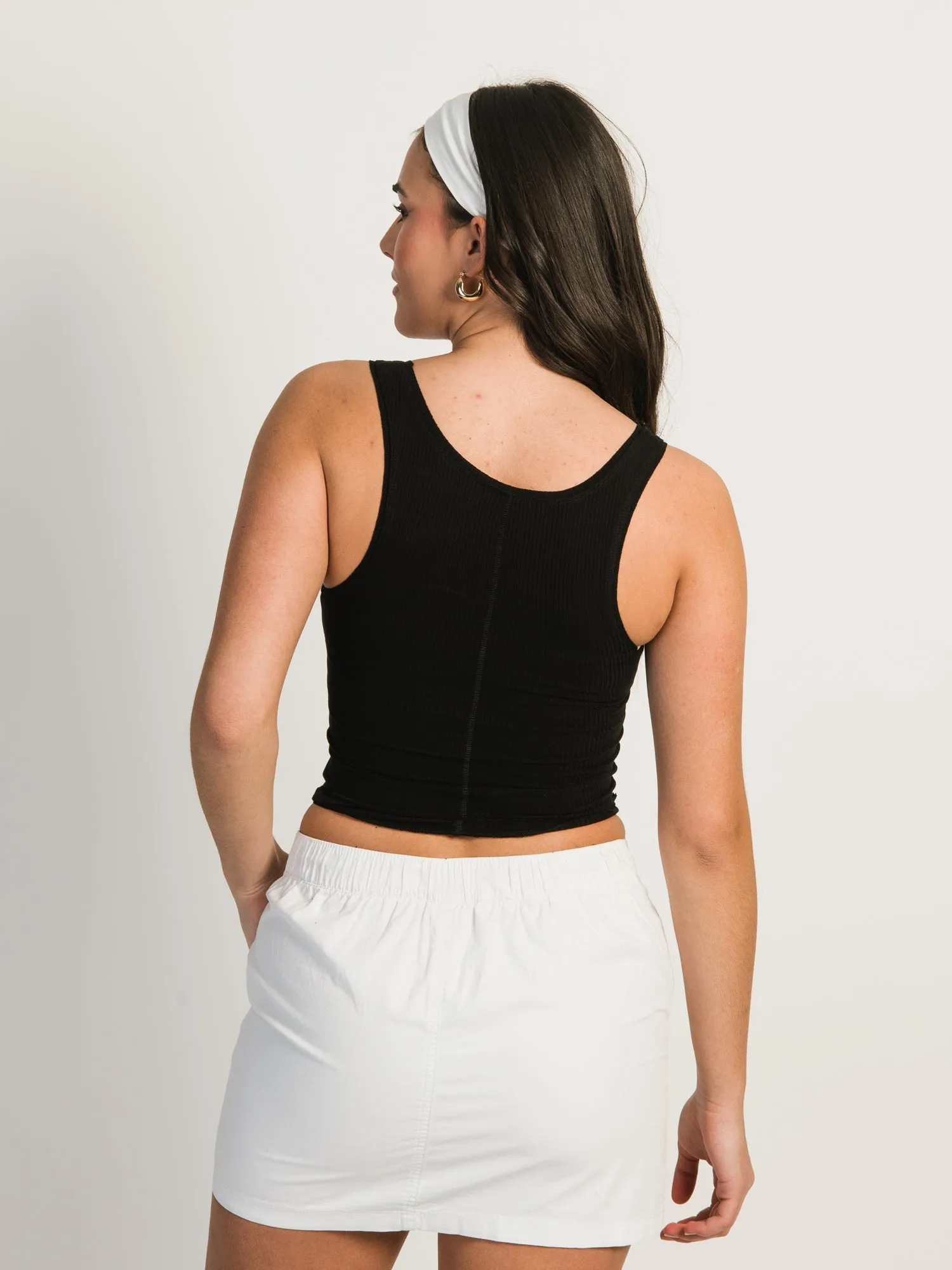 HARLOW LUCIE TANK TOP - BLACK sold by Harlow product image thumbnail 3