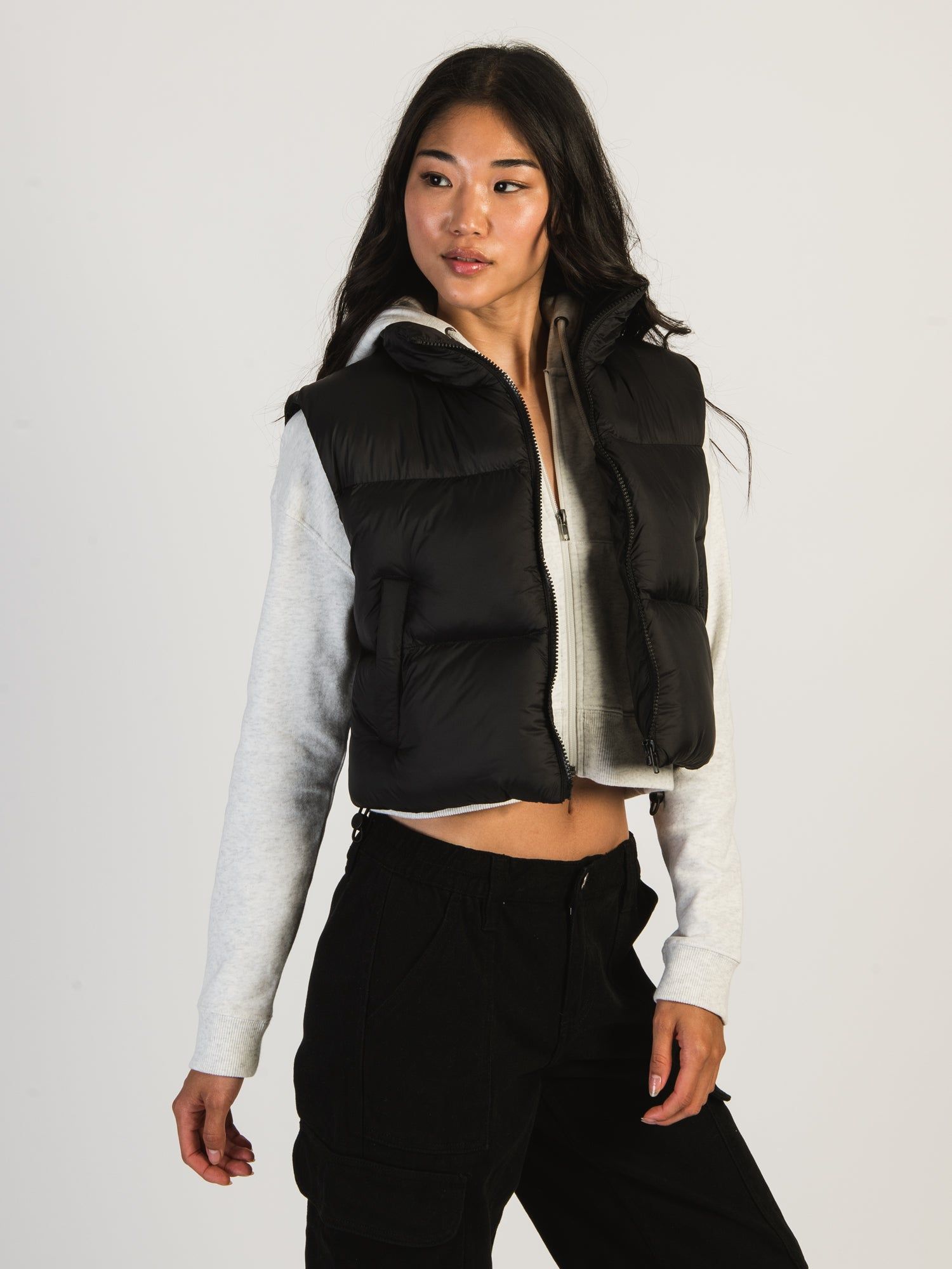 HARLOW PEGGY PUFFER VEST - BLACK sold by Harlow product image thumbnail 3