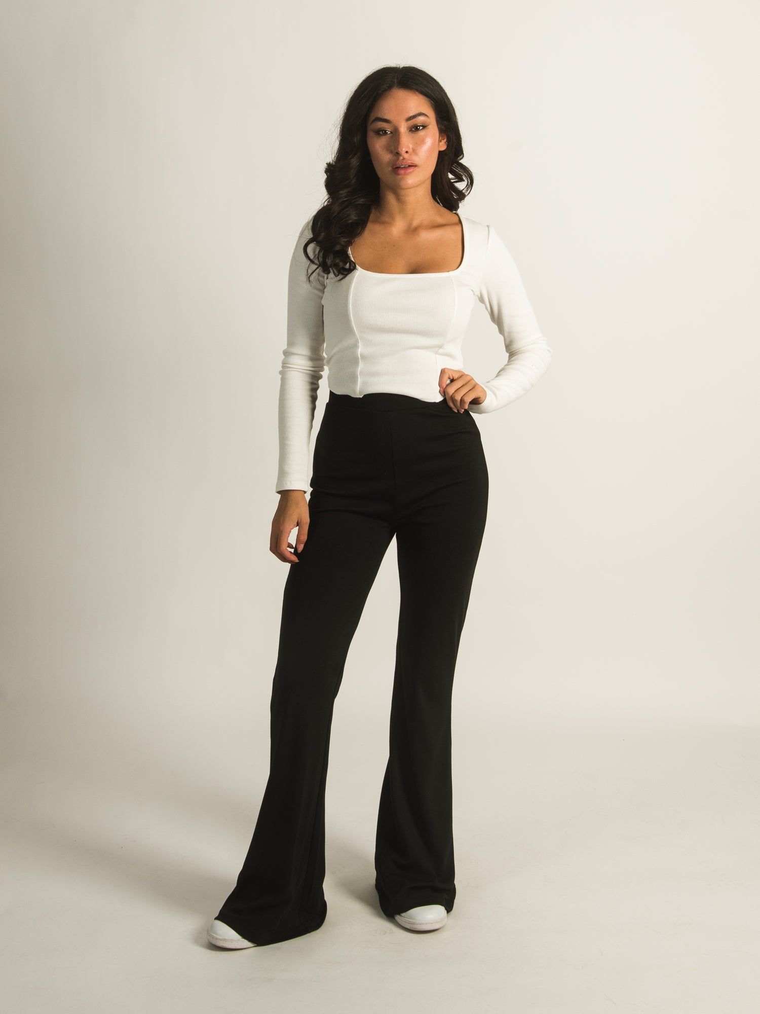 HARLOW HIGH RISE FLARE PANTS sold by Harlow