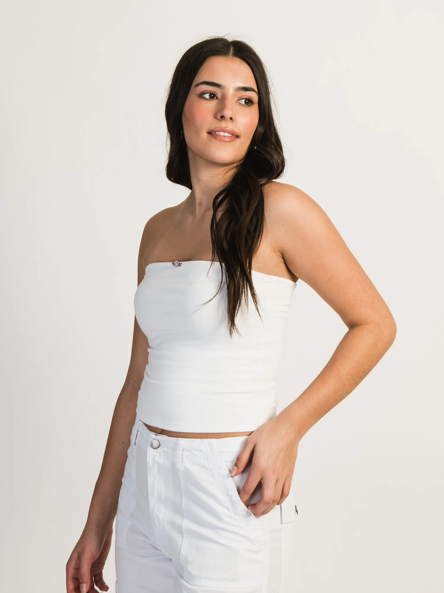 HARLOW BAILEY TUBE TOP - WHITE sold by Harlow product image thumbnail 3