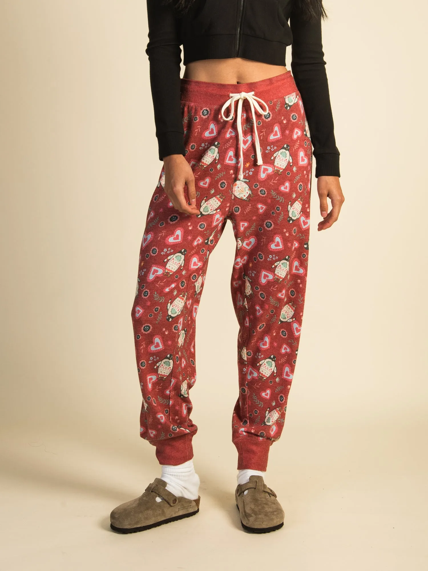 HARLOW AVA LOUNGE PANT - RED sold by Harlow