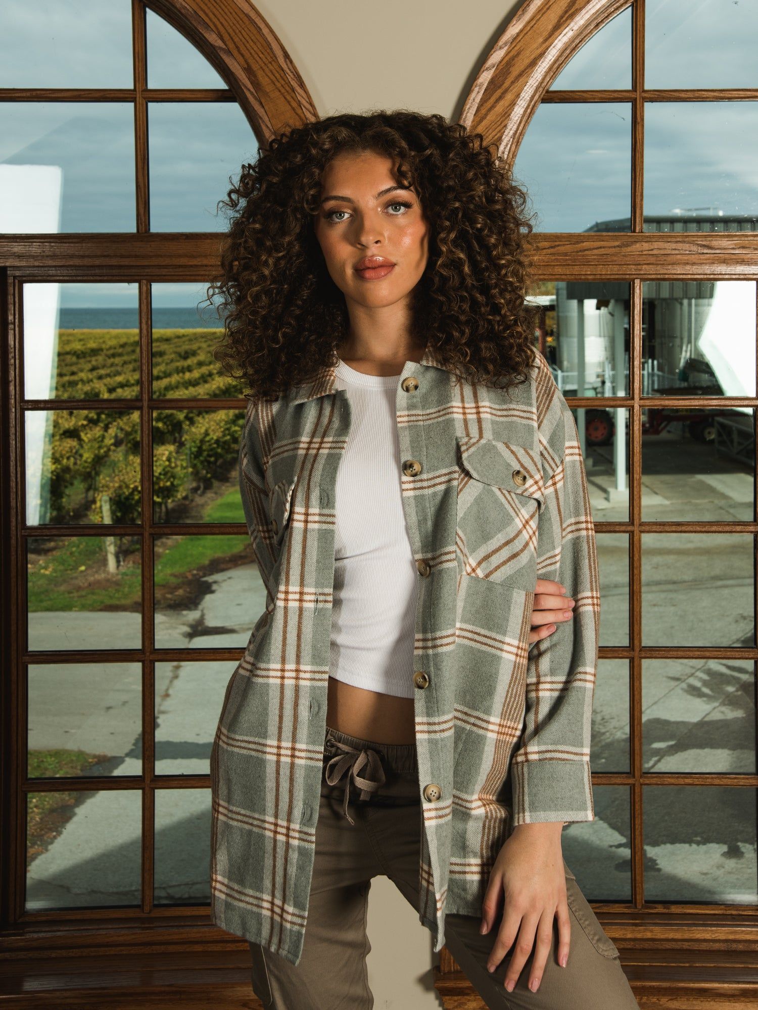 HARLOW GWEN SHIRT JACKET sold by Harlow