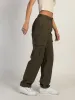 HARLOW DEE STRAIGHT FIT CARGO - ARMY sold by Harlow