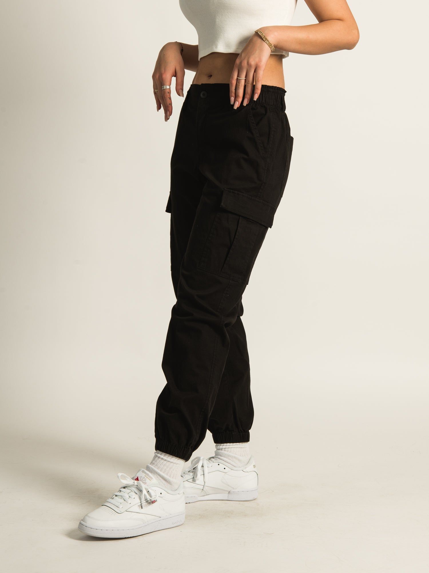 HARLOW HIGHRISE ELASTIC CARGO JOGGER sold by Harlow product image thumbnail 3