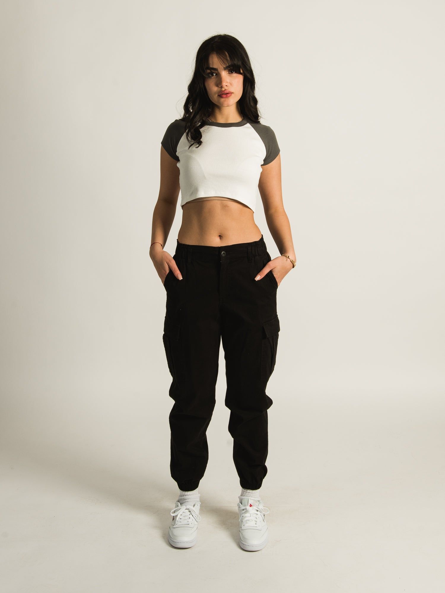 HARLOW HIGHRISE ELASTIC CARGO JOGGER sold by Harlow product image thumbnail 2