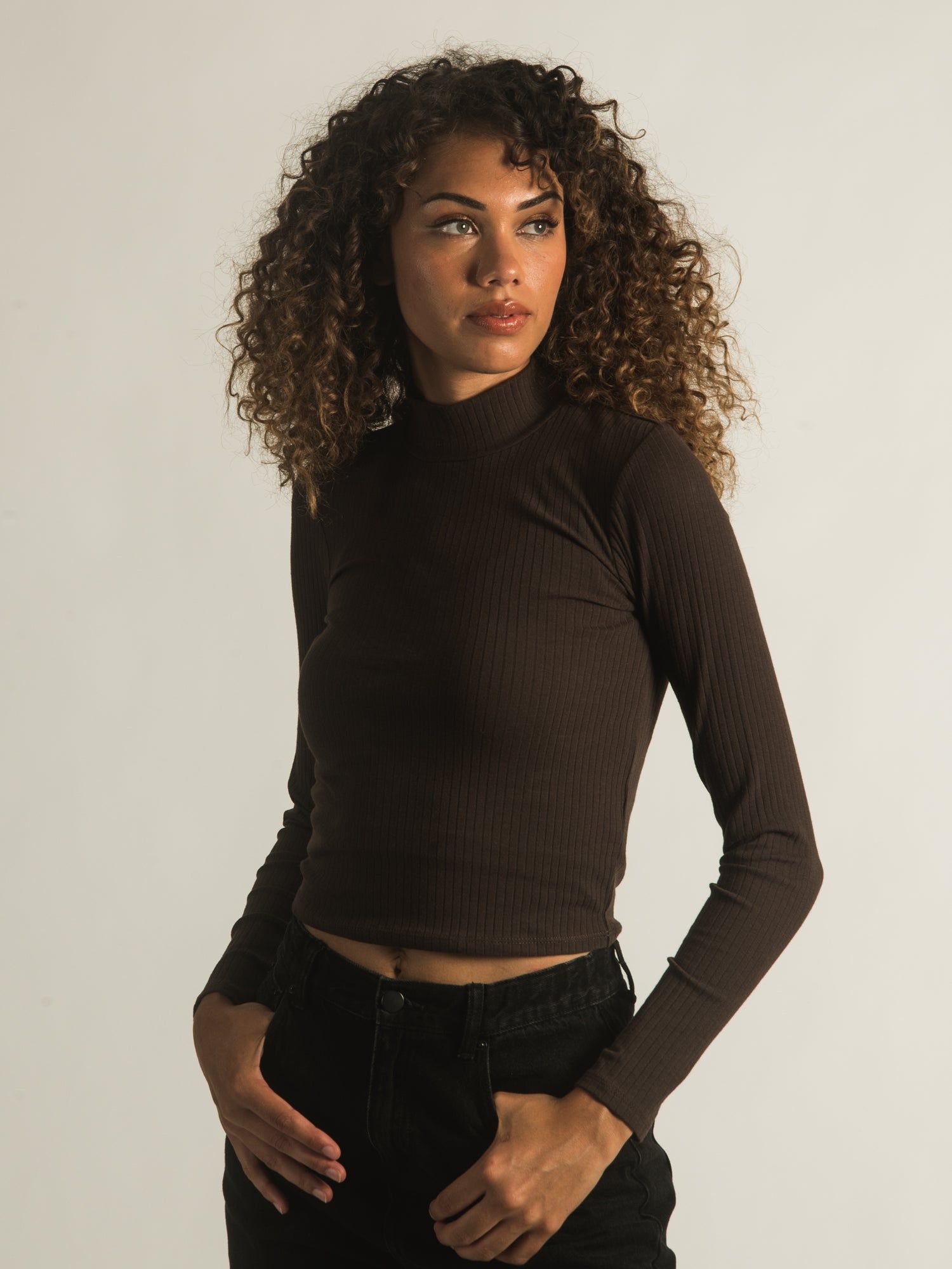 HARLOW PHEOBE LONG SLEEVE MOCKNECK sold by Harlow product image thumbnail 3