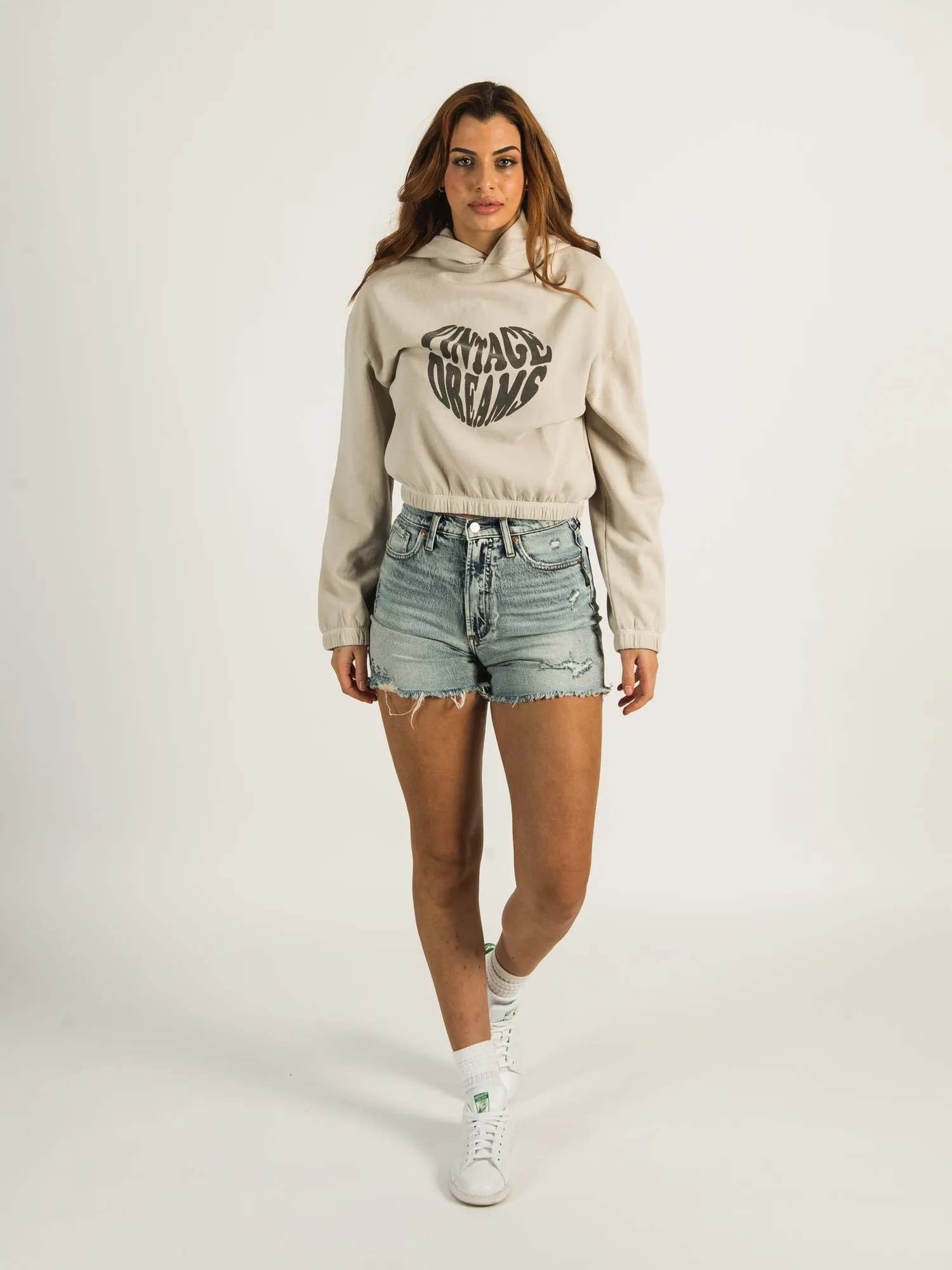 HARLOW HALLE POPOVER SCREEN HOODIE sold by Harlow product image thumbnail 3