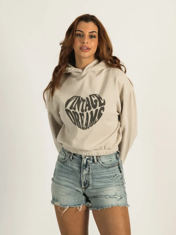 HARLOW HALLE POPOVER SCREEN HOODIE sold by Harlow