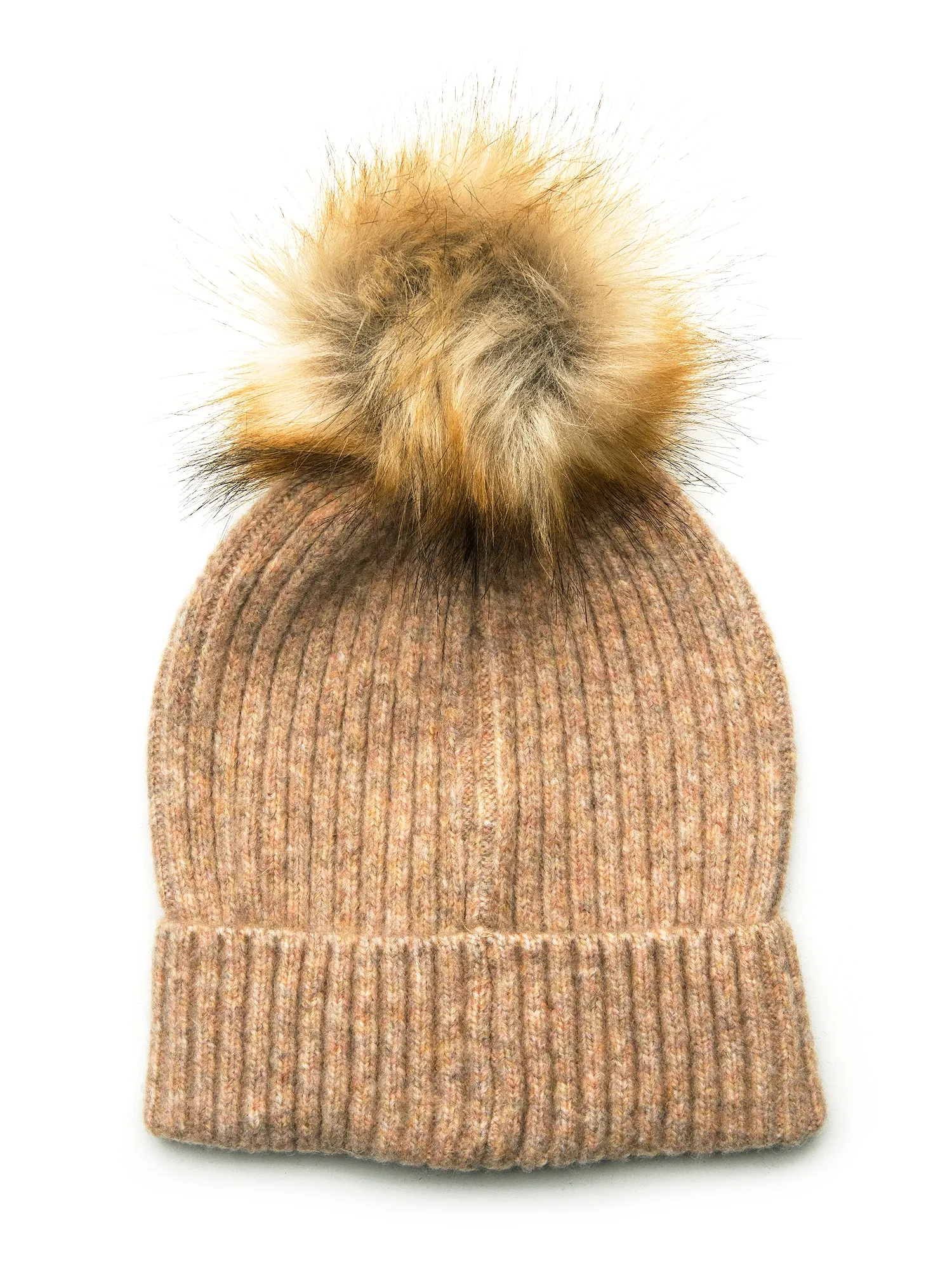 HARLOW RIBBED FAUX FUR POM sold by Harlow