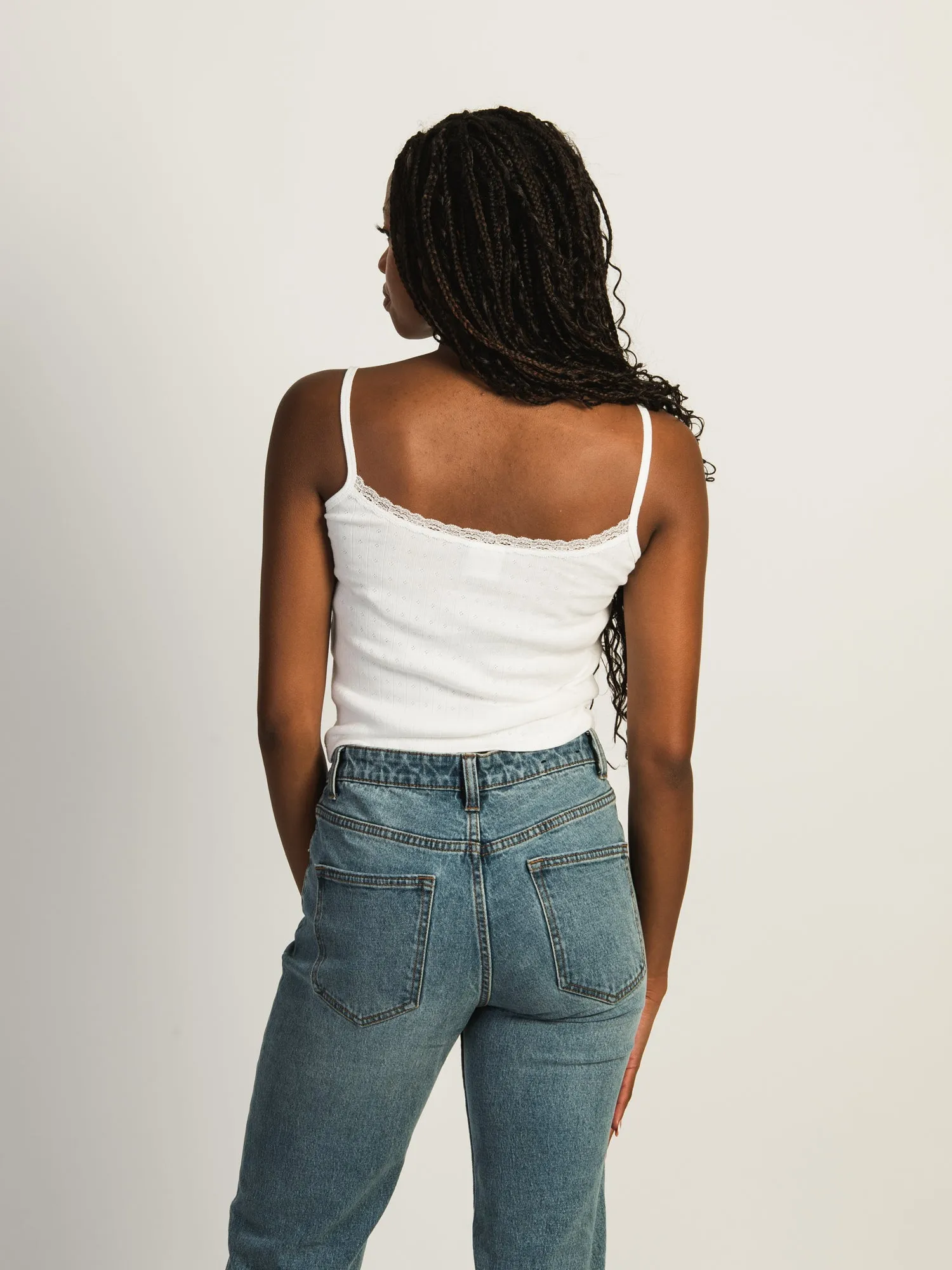 HARLOW MALLORY TANK TOP - OFF WHITE sold by Harlow product image thumbnail 3