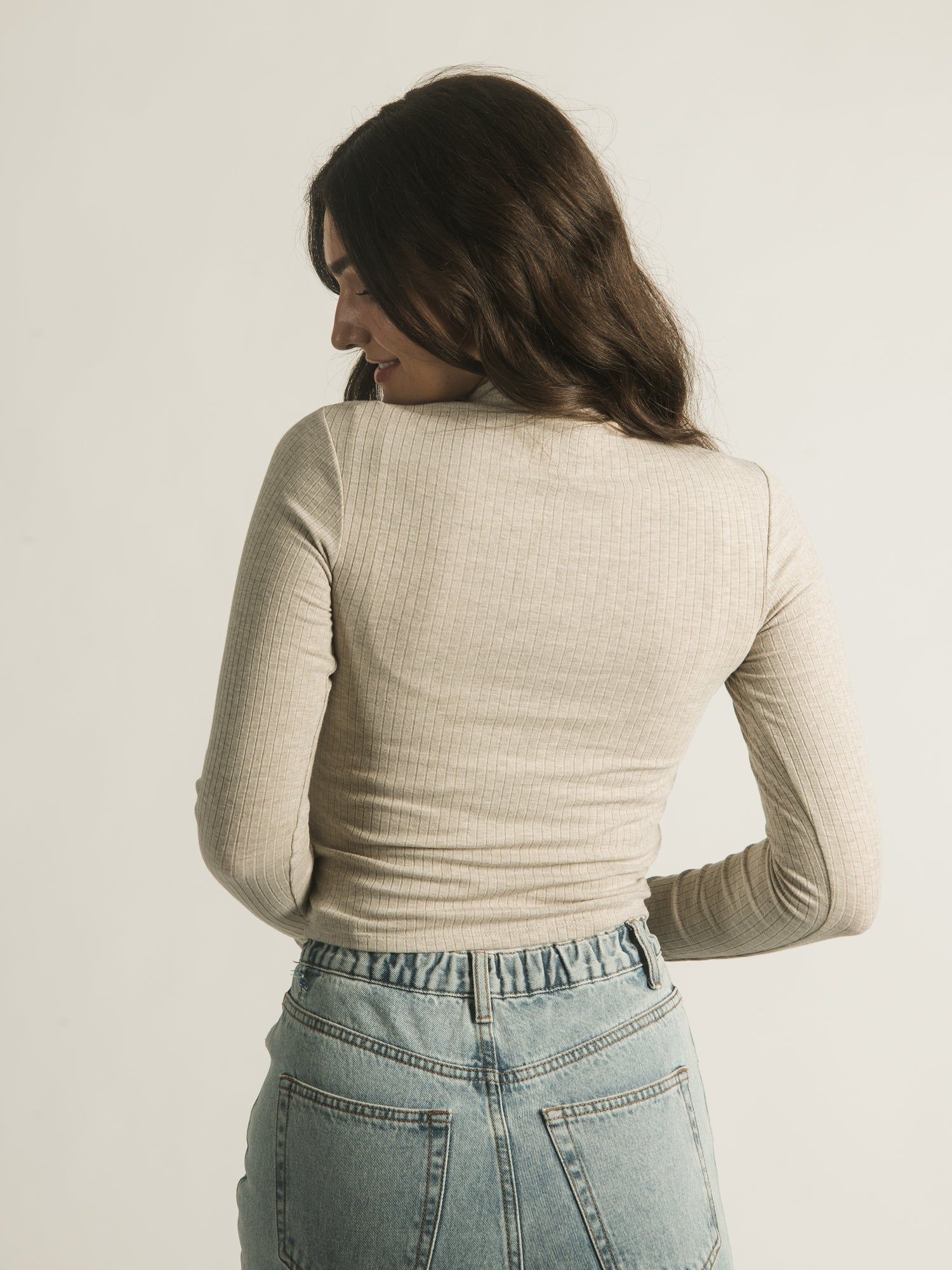 HARLOW PHEOBE LONG SLEEVE MOCKNECK sold by Harlow product image thumbnail 4