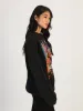 HARLOW MICHELLE CREW SWEATSHIRT - BLACK sold by Harlow
