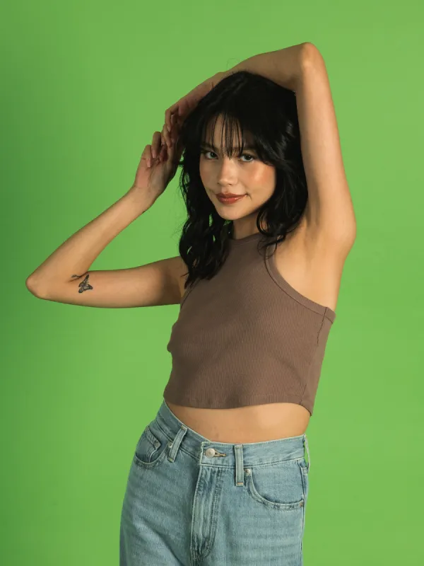 HARLOW SLIM NECK TANK TOP sold by Harlow