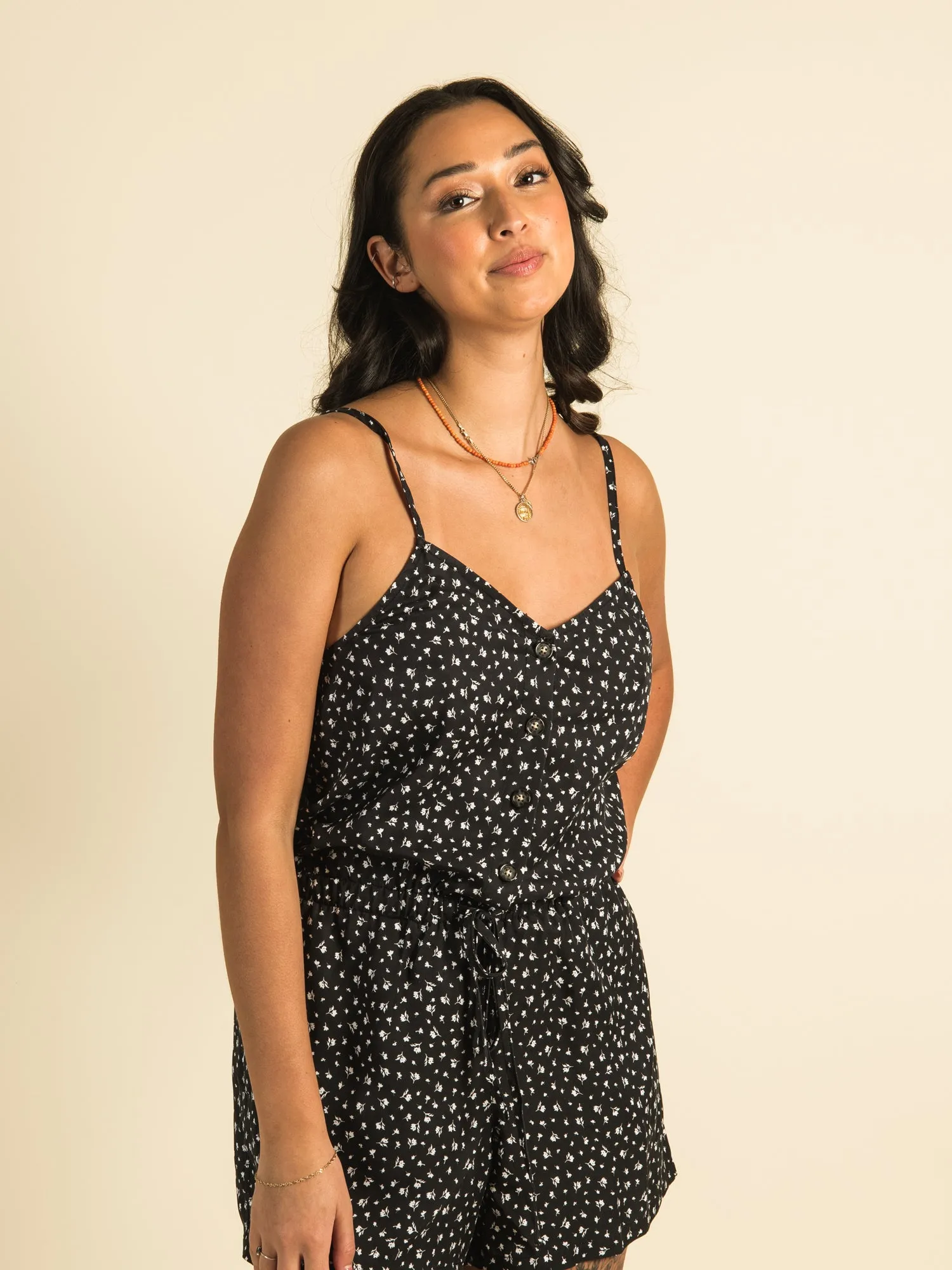 HARLOW HAILEY DITSY TENCEL ROMPER sold by Harlow product image thumbnail 2