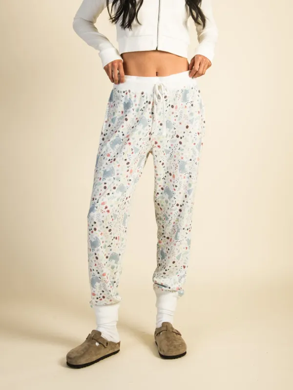 HARLOW AVA LOUNGE PANT - IVORY made by Harlow