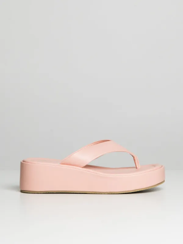 WOMENS HARLOW RIVER VEGAN WEDGE SANDALS sold by Harlow