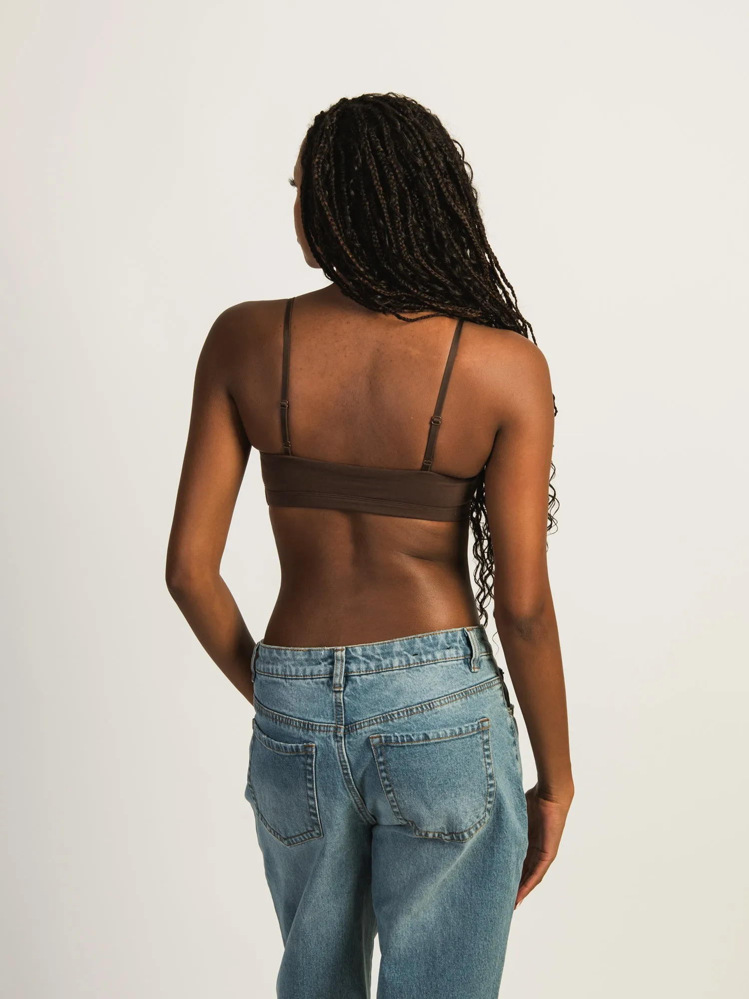 HARLOW CLASSIC SCOOP BRALETTE - CHOCOLATE sold by Harlow product image thumbnail 3