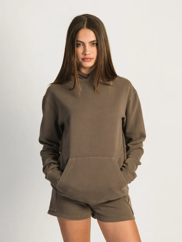 HARLOW HARLEY OVERSIZED HOODIE - MUSHROOM sold by Harlow