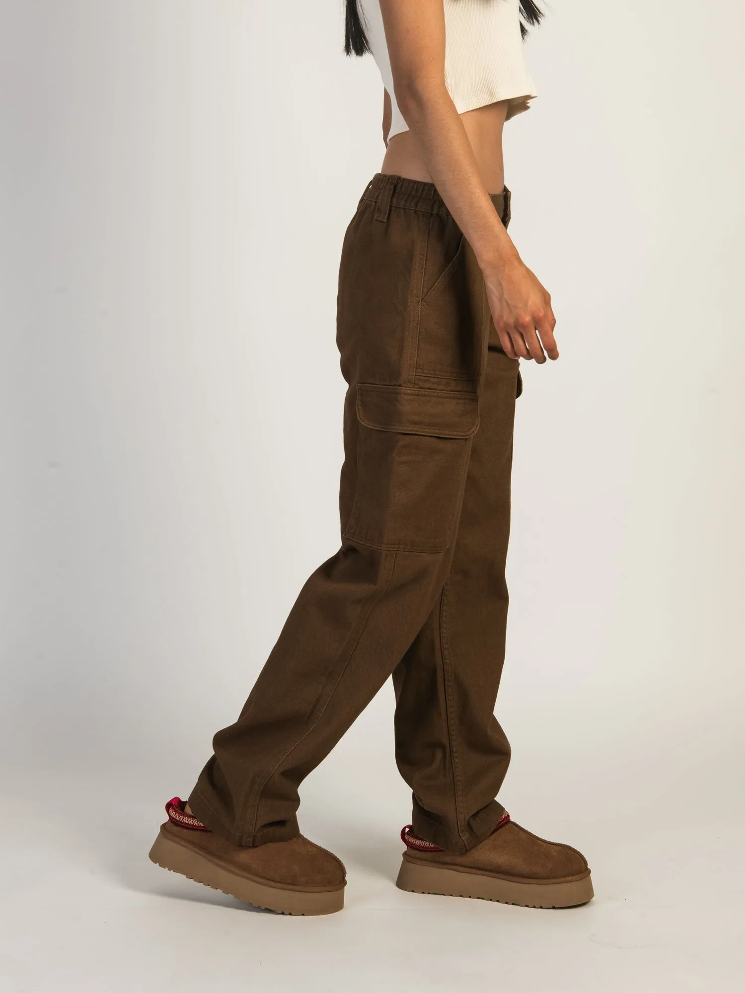 HARLOW CORD CARPENTER PANT - COGNAC sold by Harlow product image thumbnail 3