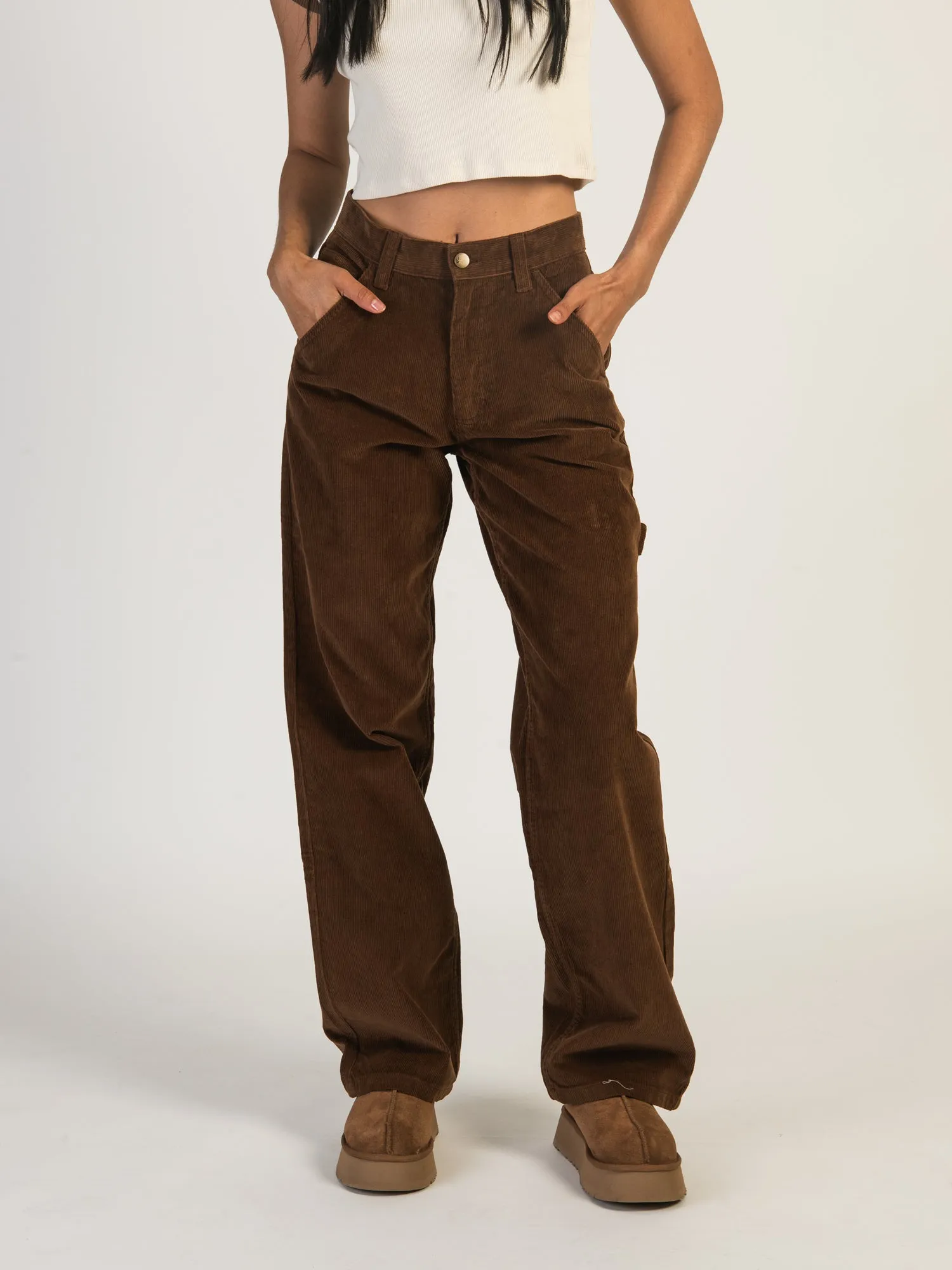 HARLOW CORD CARPENTER PANT - COGNAC sold by Harlow product image thumbnail 5