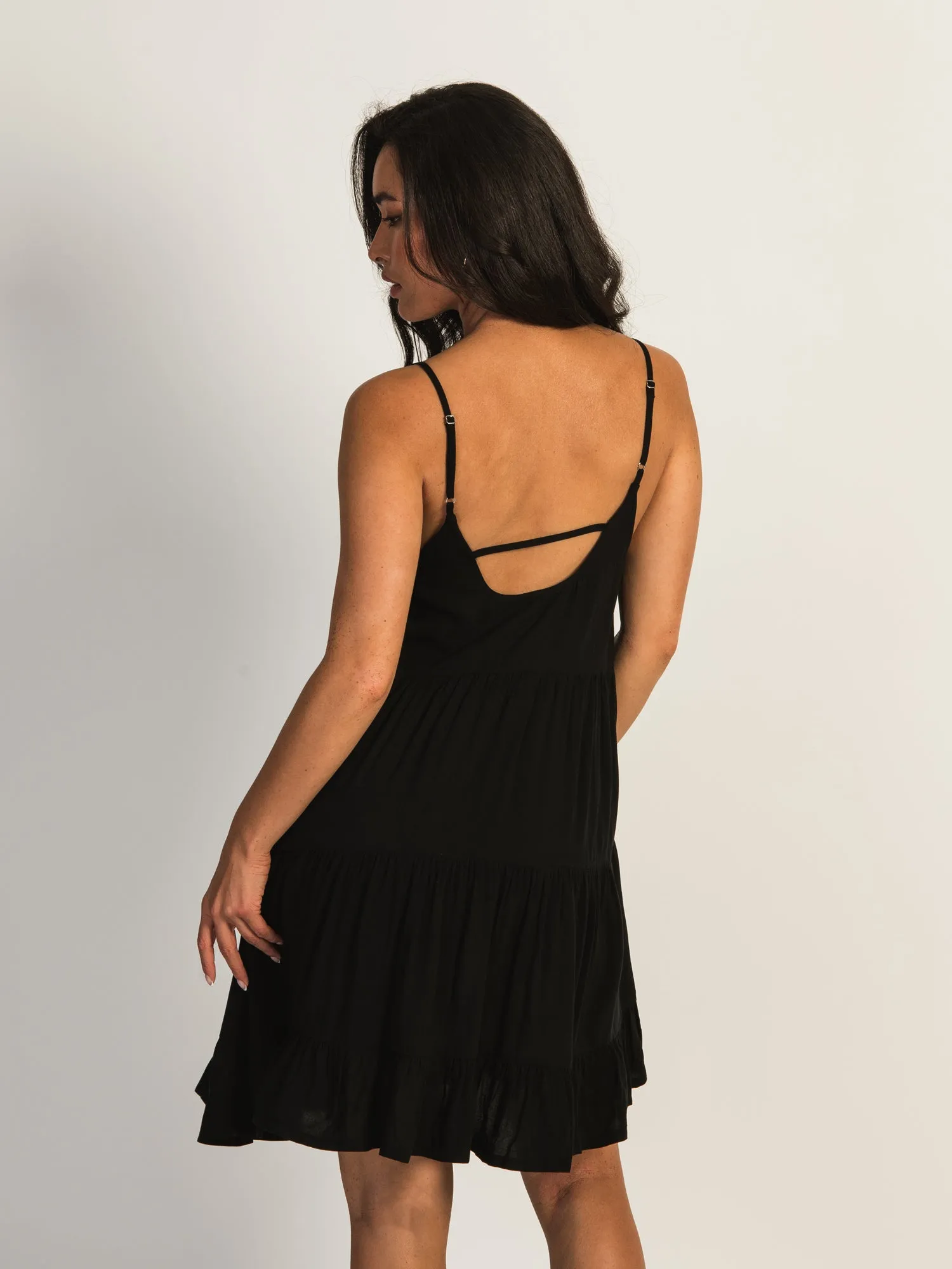 HARLOW TIERED DRESS - BLACK sold by Harlow product image thumbnail 4