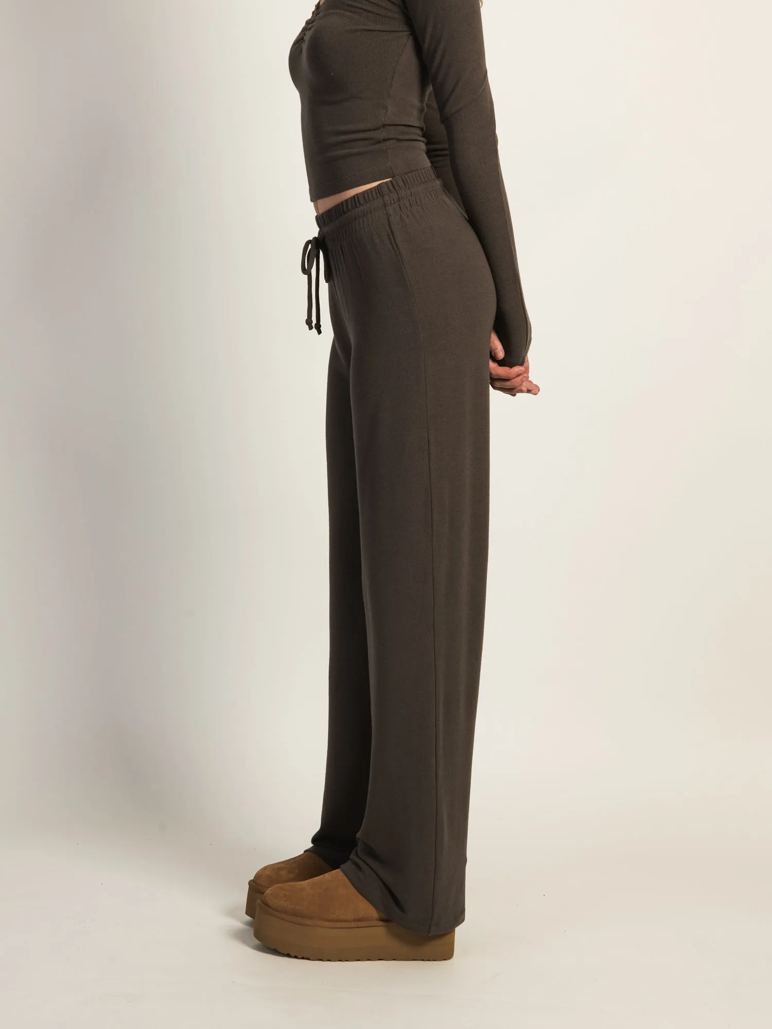 HARLOW MOLLY LOUNGE PANT - CHARCOAL sold by Harlow product image thumbnail 3