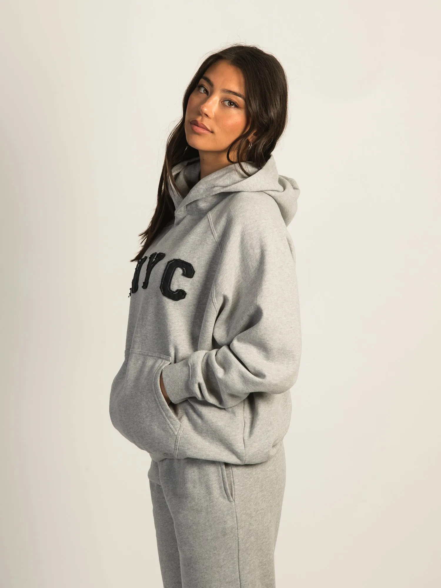HARLOW CLOUD APPLIQUE HOODIE - NYC sold by Harlow product image thumbnail 3