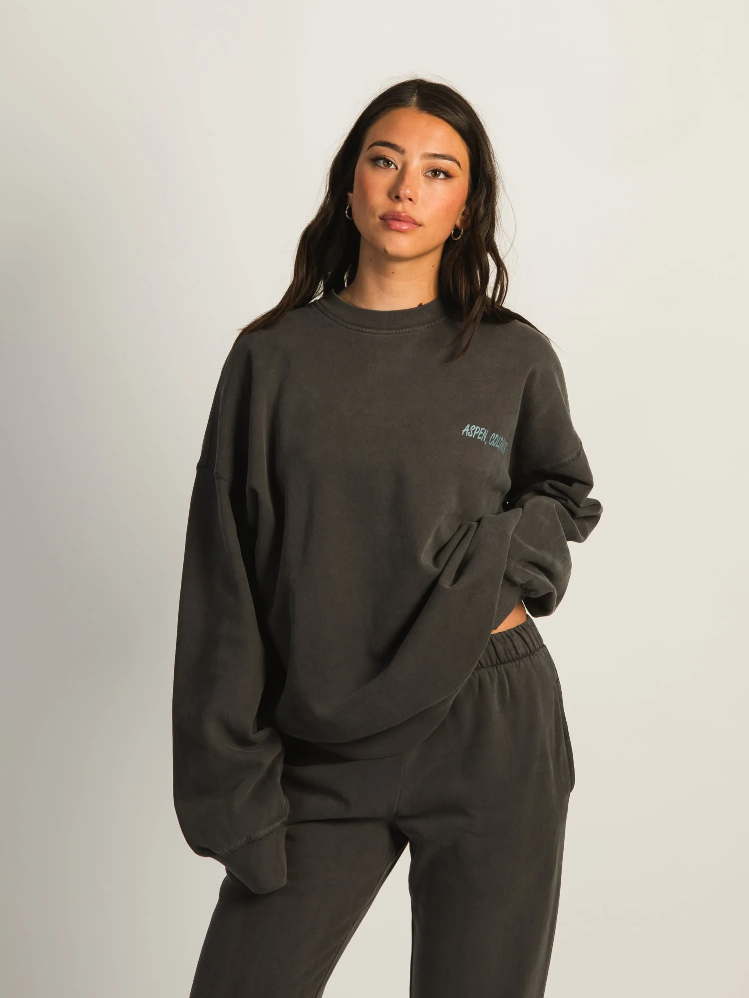 HARLOW MICHELLE PRINT CREWNECK - ASPEN sold by Harlow product image thumbnail 2