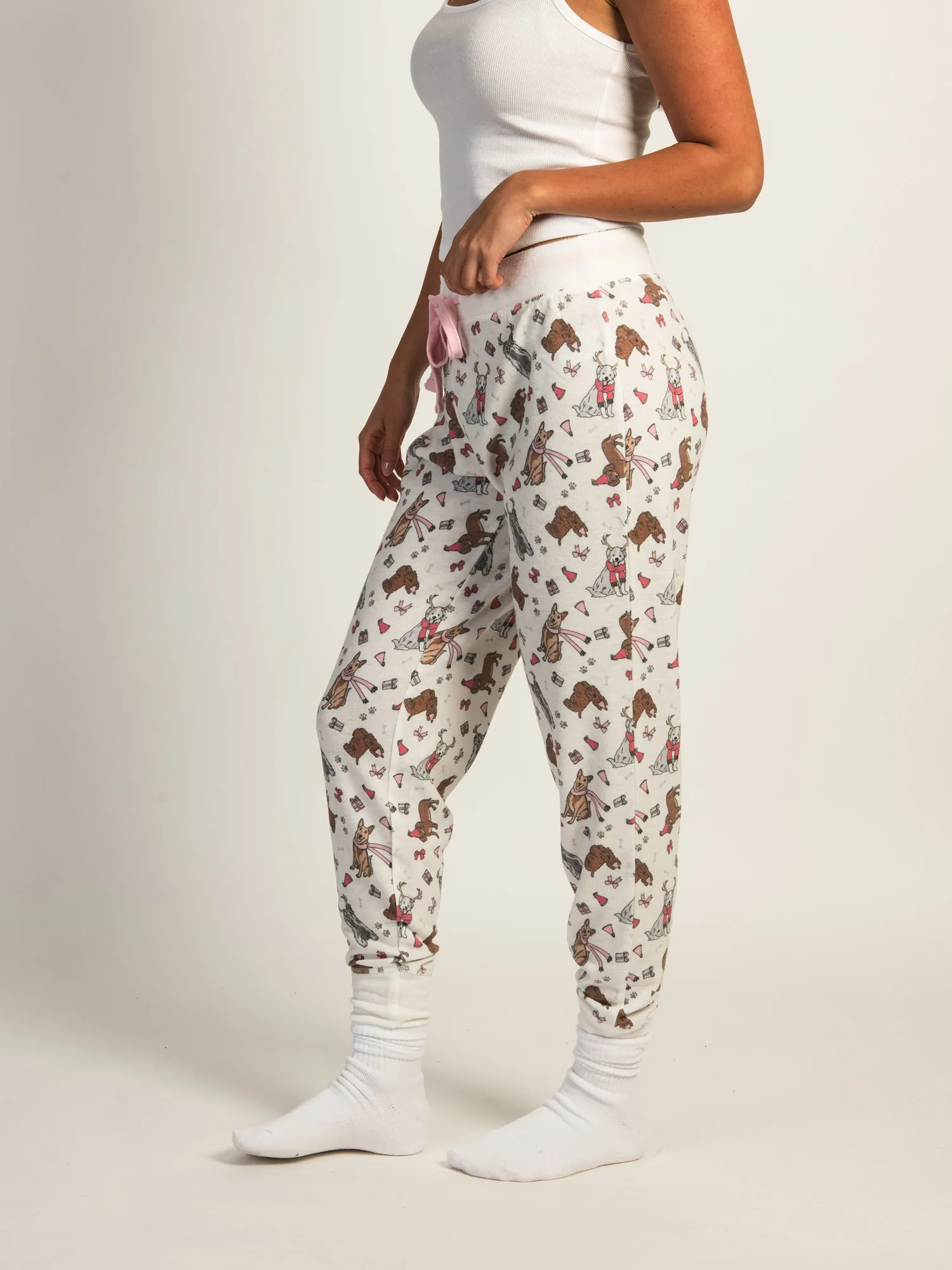 HARLOW AVA LOUNGE PANTS - OFF WHT sold by Harlow product image thumbnail 3