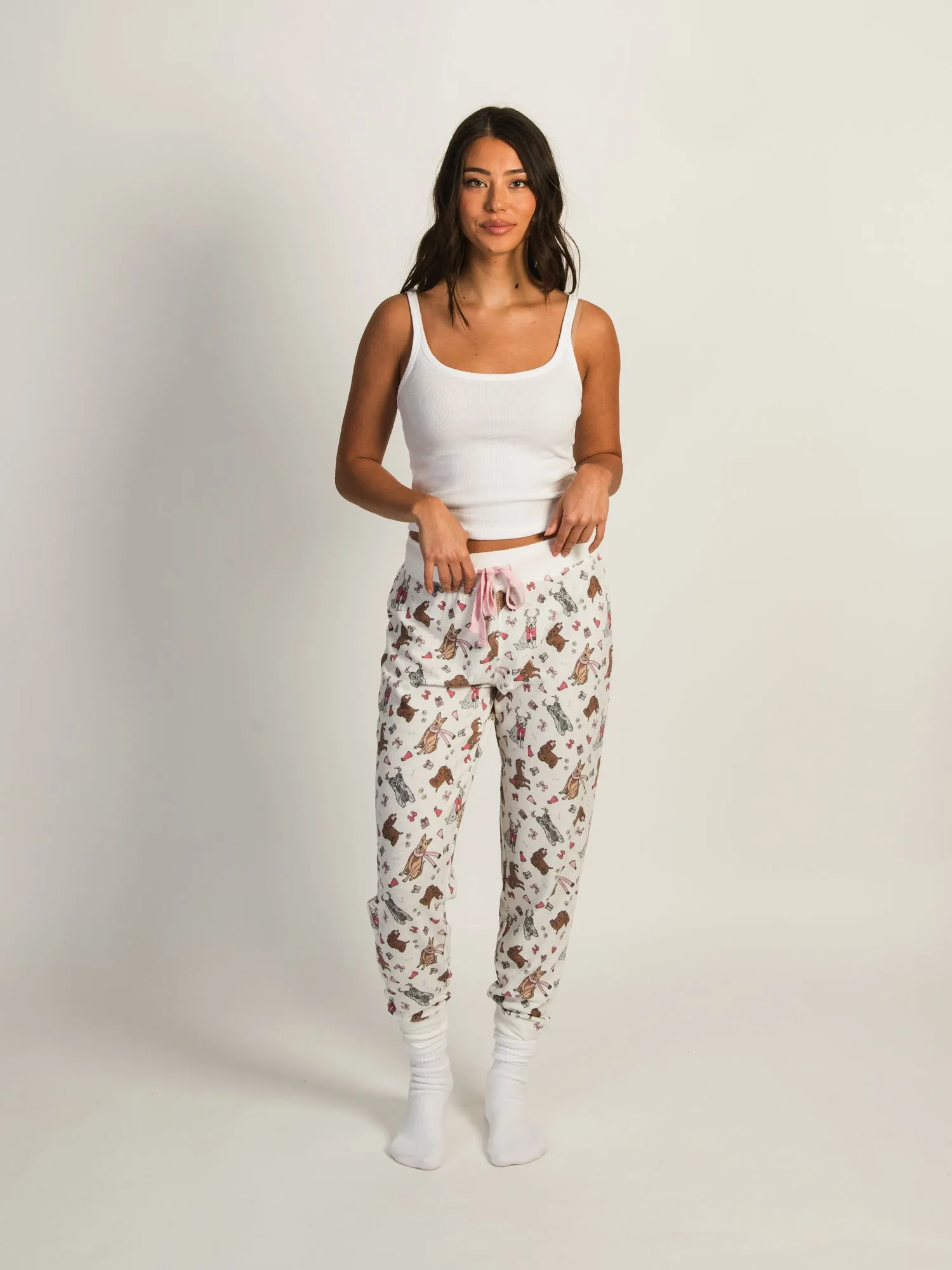 HARLOW AVA LOUNGE PANTS - OFF WHT sold by Harlow product image thumbnail 2
