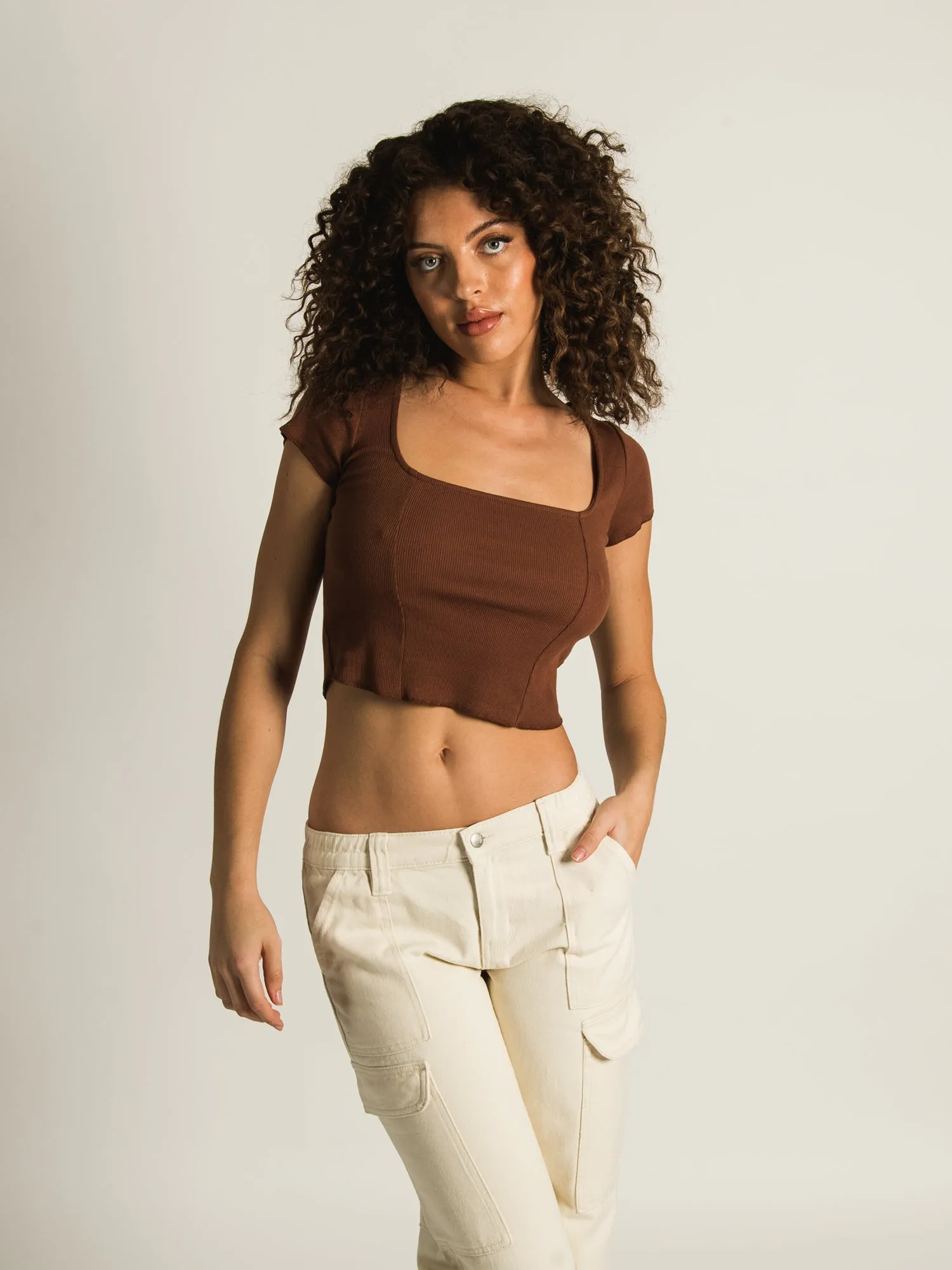 HARLOW SQUARE NECK T-SHIRT sold by Harlow product image thumbnail 2