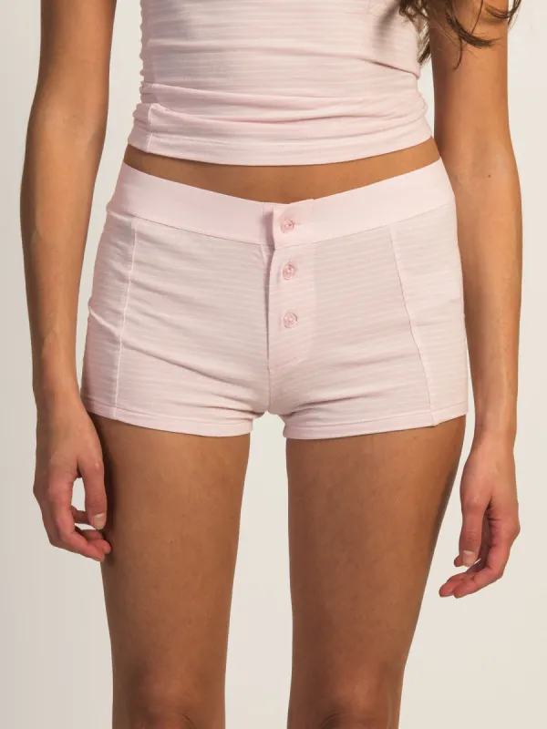 HARLOW BRIAR STRIPED SHORT - LIGHT PINK sold by Harlow