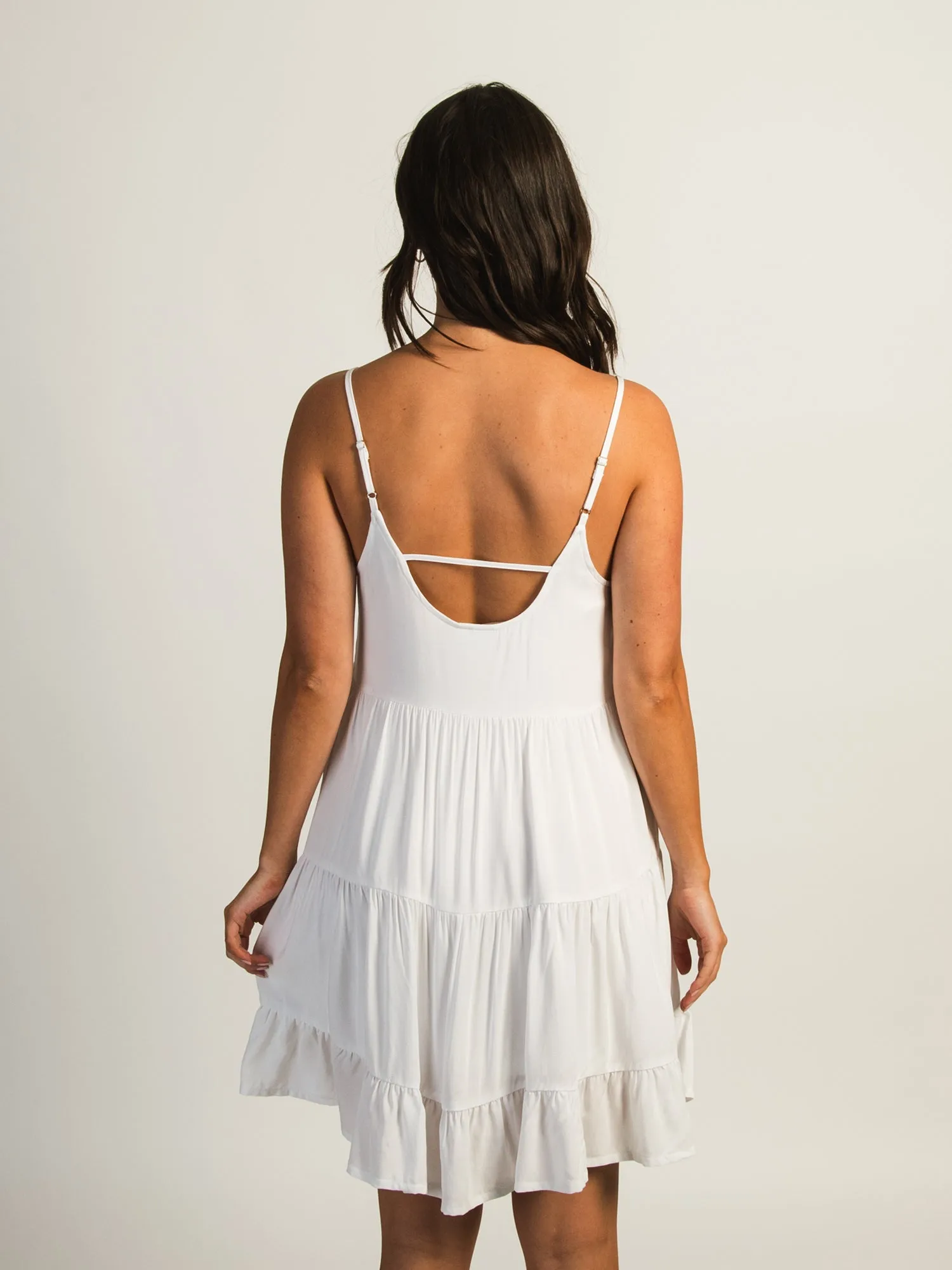 HARLOW HARLOW TIERED LINED DRESS - WHITE sold by Harlow product image thumbnail 3
