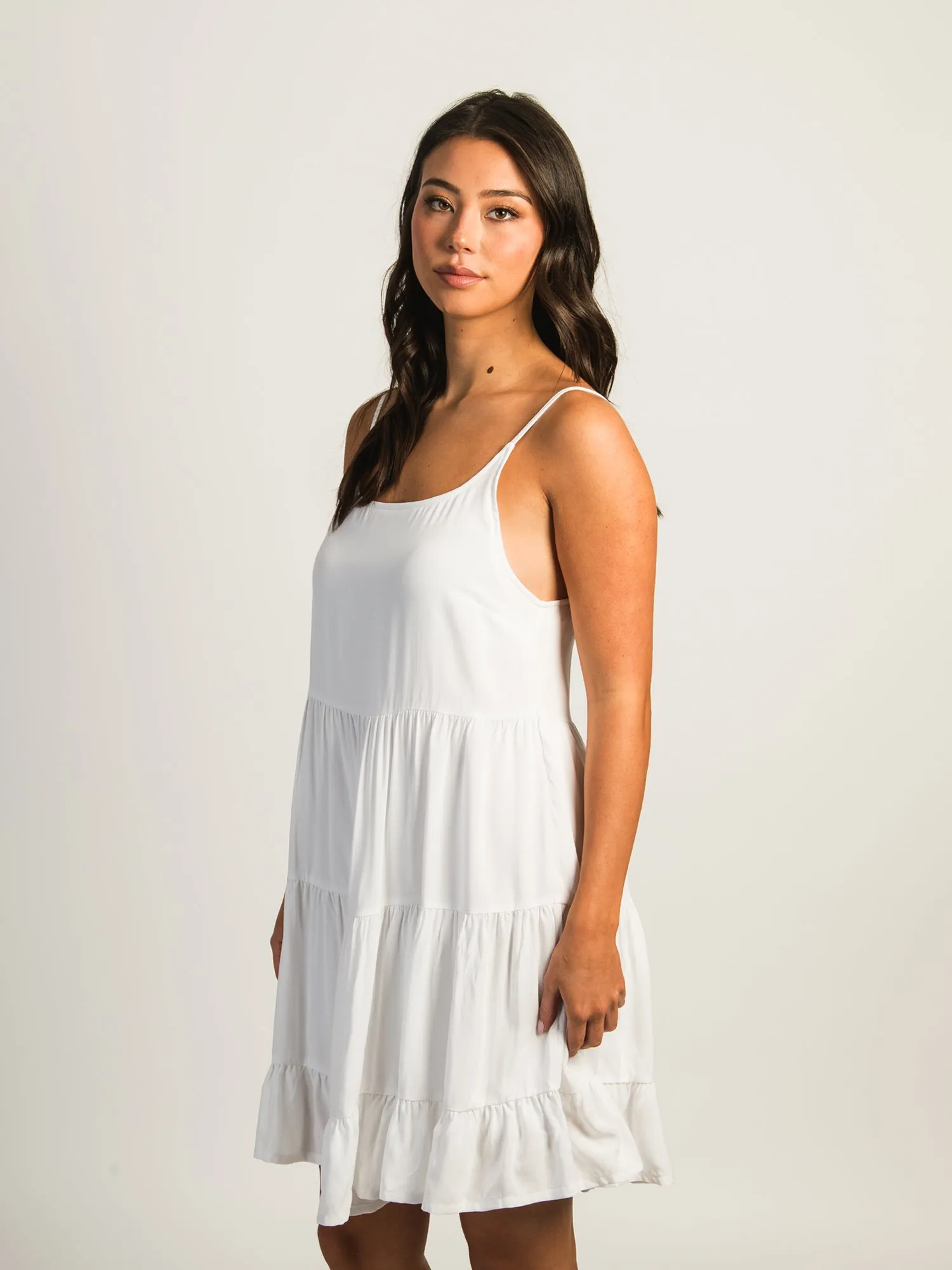 HARLOW HARLOW TIERED LINED DRESS - WHITE sold by Harlow product image thumbnail 2