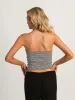 HARLOW BAILEY STRIPED TUBE TOP - WHITE/BLACK sold by Harlow