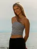 HARLOW BAILEY STRIPED TUBE TOP - WHITE/BLACK sold by Harlow