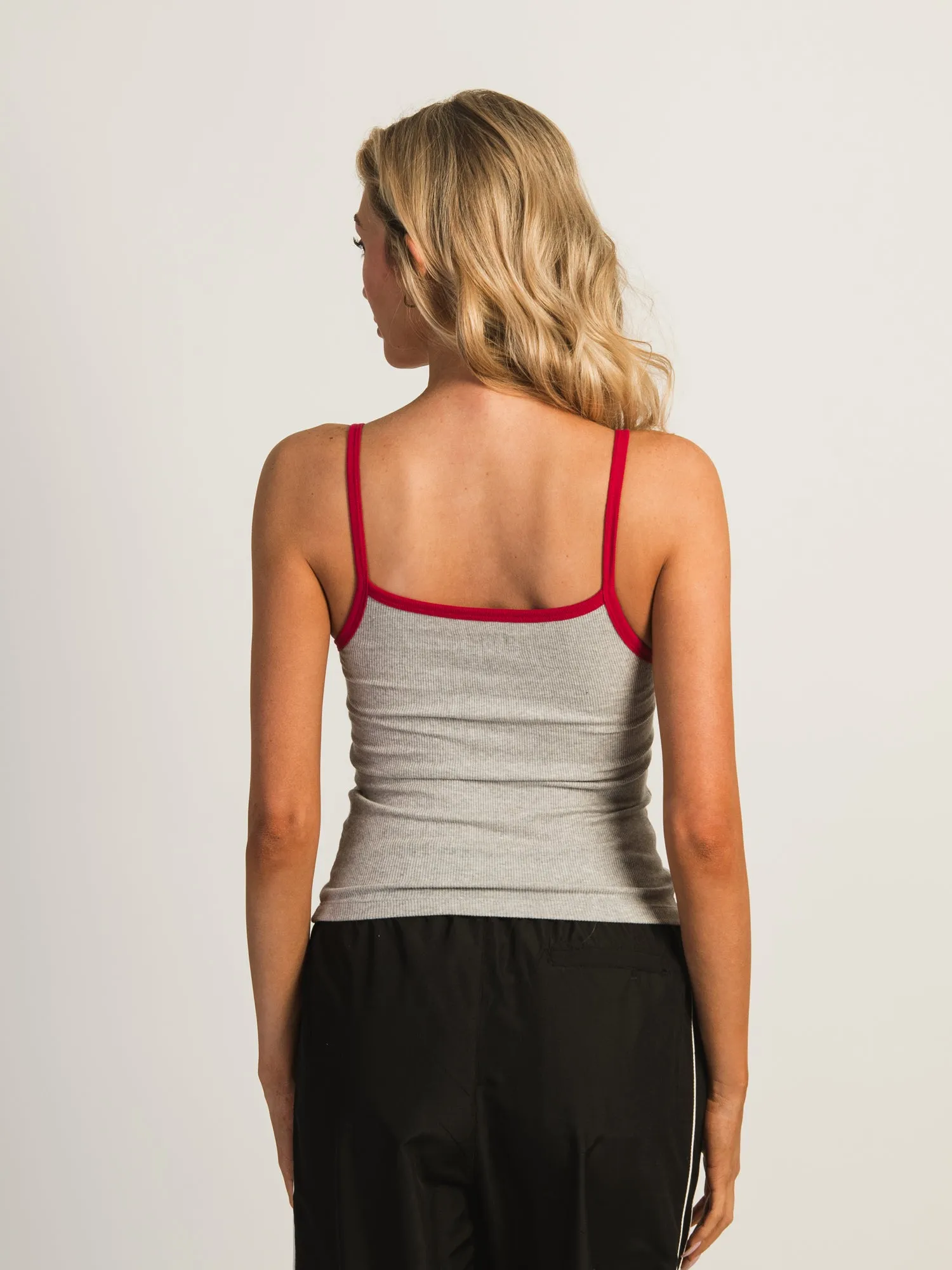 HARLOW LOGAN MELANGE TANK - HEATHER GREY sold by Harlow product image thumbnail 3
