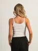 HARLOW ESSENTIAL RIBBED MELANGE TANK sold by Harlow