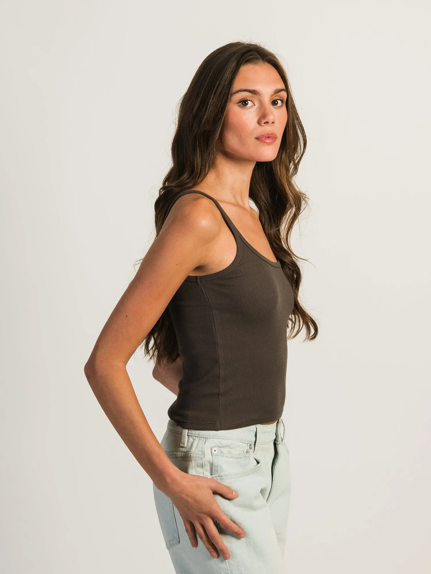 HARLOW ESSENTIAL RIBBED TANK sold by Harlow product image thumbnail 2