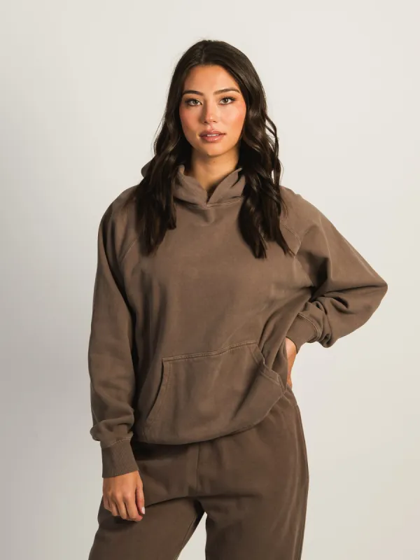 HARLOW CLOUD HOODIE - MUSHROOM sold by Harlow
