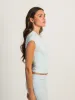 HARLOW GIA TEE - SOFT BLUE sold by Harlow
