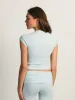 HARLOW GIA TEE - SOFT BLUE sold by Harlow